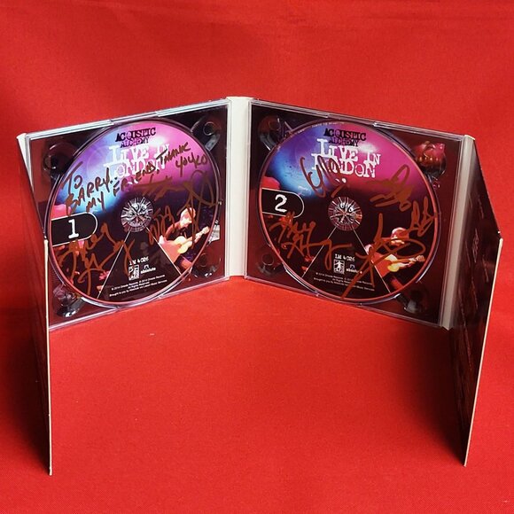 Acoustic Alchemy Live in London 2 Discs CD Signed 2014 - Picture 5 of 11